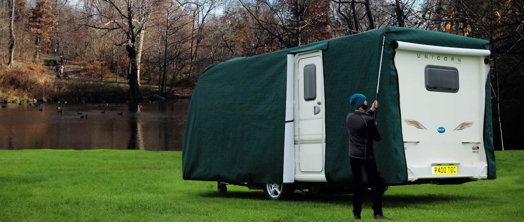 Green caravan easy fit